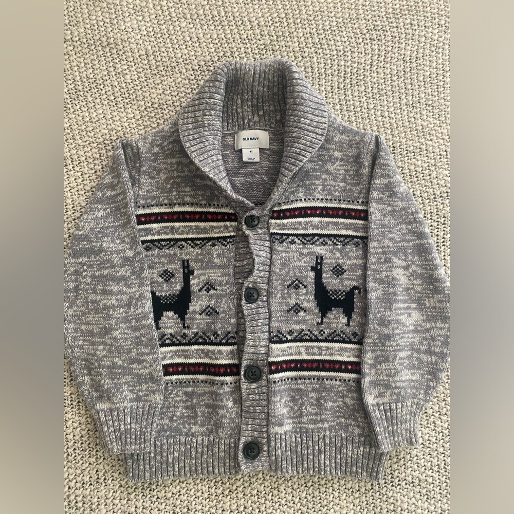Boys knitted cardigan
